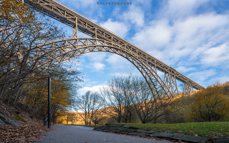 Wandbild Bergisches Land - Müngstener Brücke