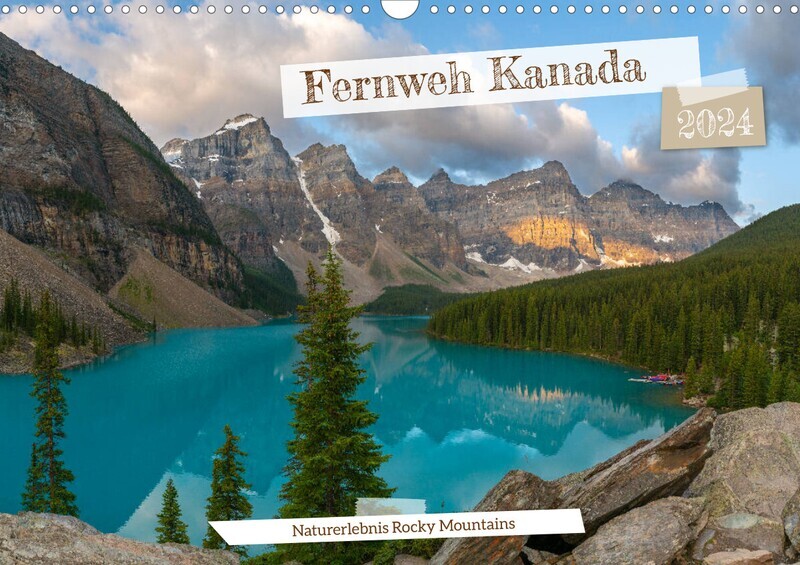 Kalender Fernweh Kanada - Naturerlebnis Rocky Mountains