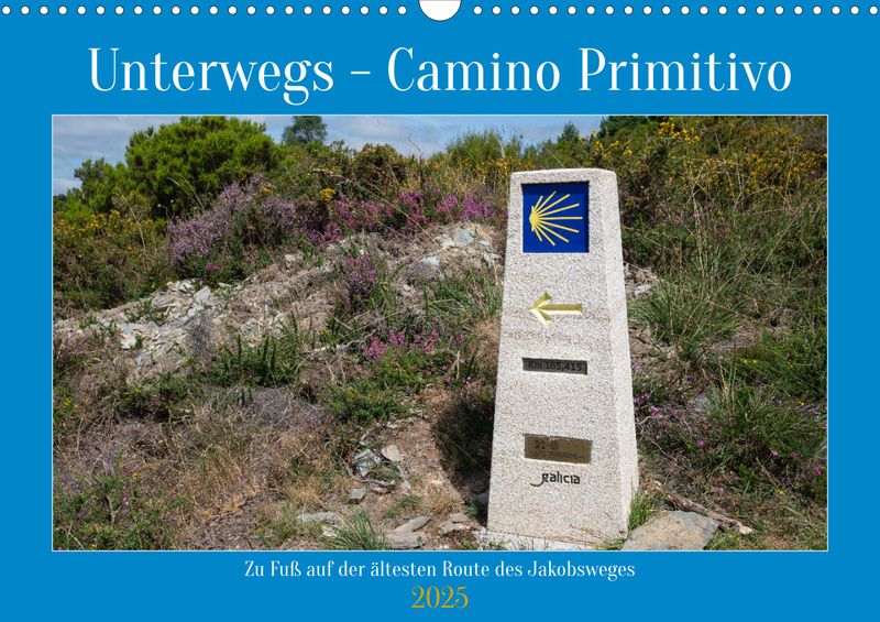 Kalender Unterwegs - Camino Primitivo