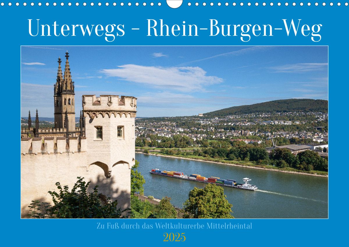 Kalender Unterwegs - Rhein-Burgen-Weg