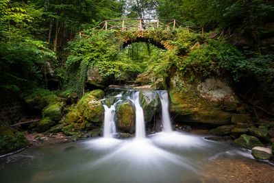 Wandbild Sagenhafte Eifel - Schiessentümpel im Müllerthal