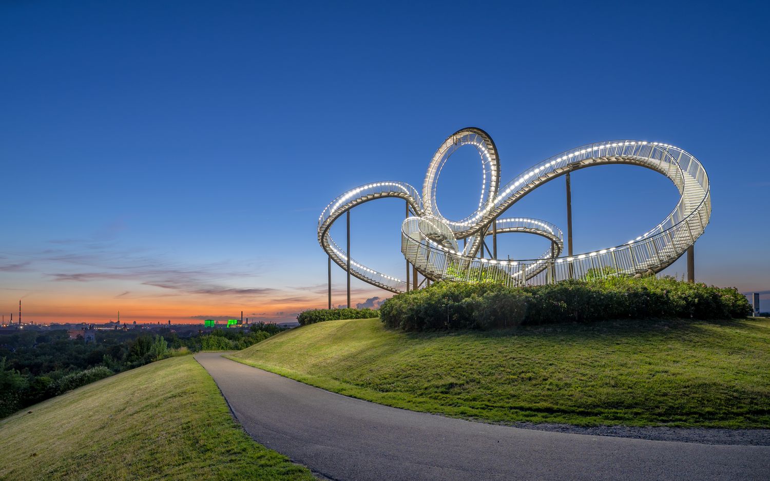 Wandbild Tiger and Turtle - Tagesanbruch