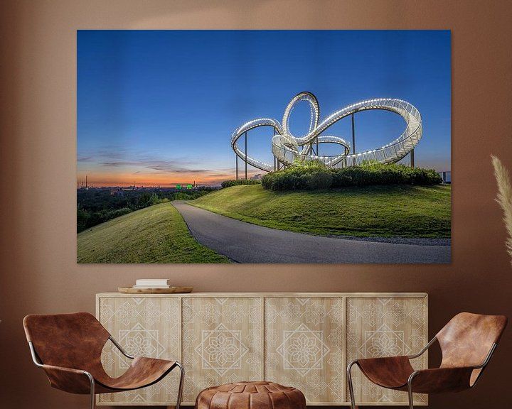 Wandbild Tiger and Turtle - Tagesanbruch