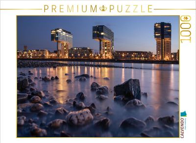 Puzzle Köln - Kranhäuser im Rheinauhafen