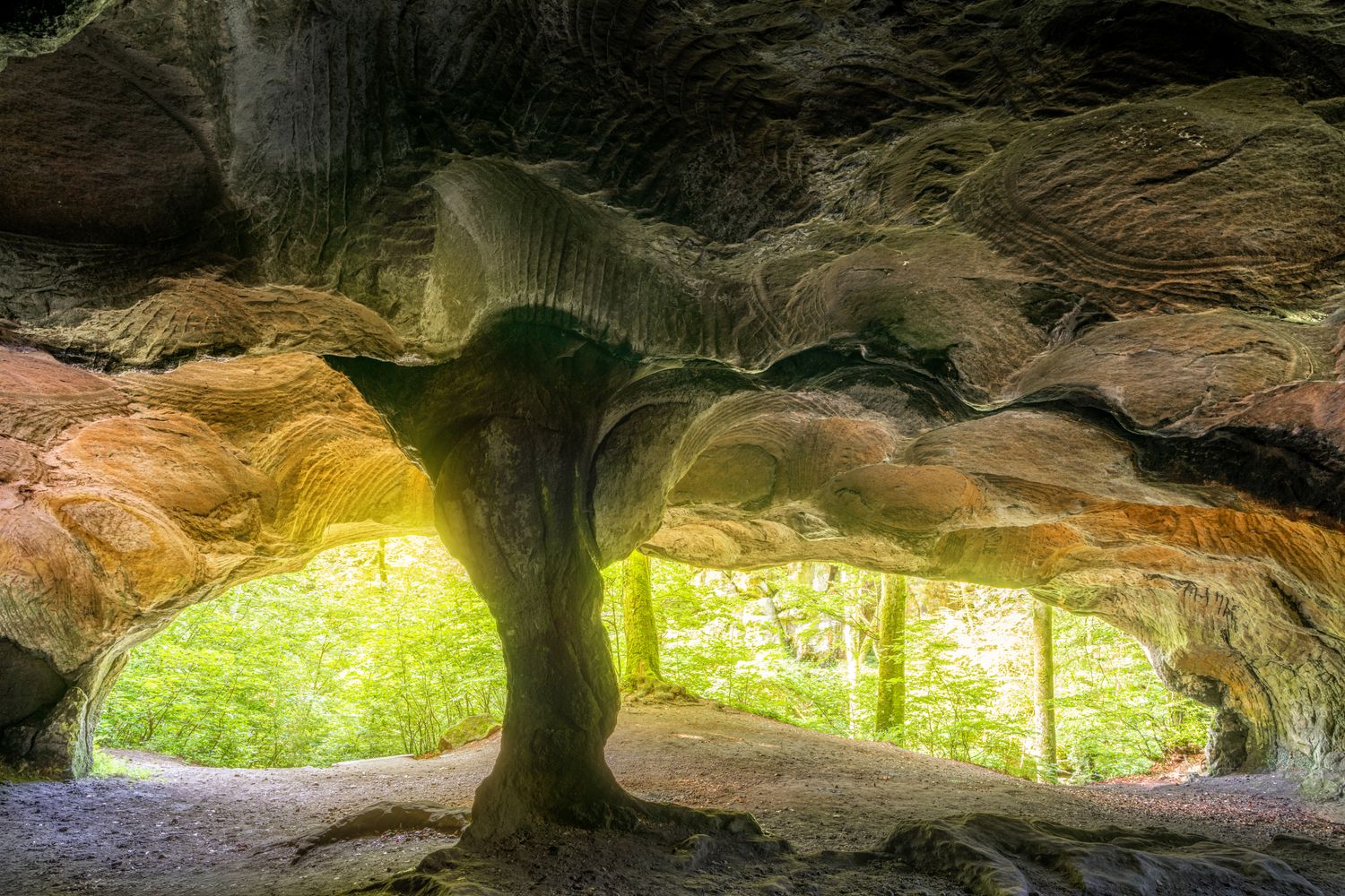 Wandbild Sagenhafte Eifel - Geheimnisvolle Hohllay