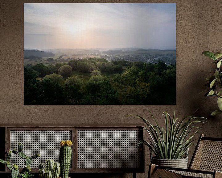 Wandbild Sagenhafte Eifel - Booser Maar