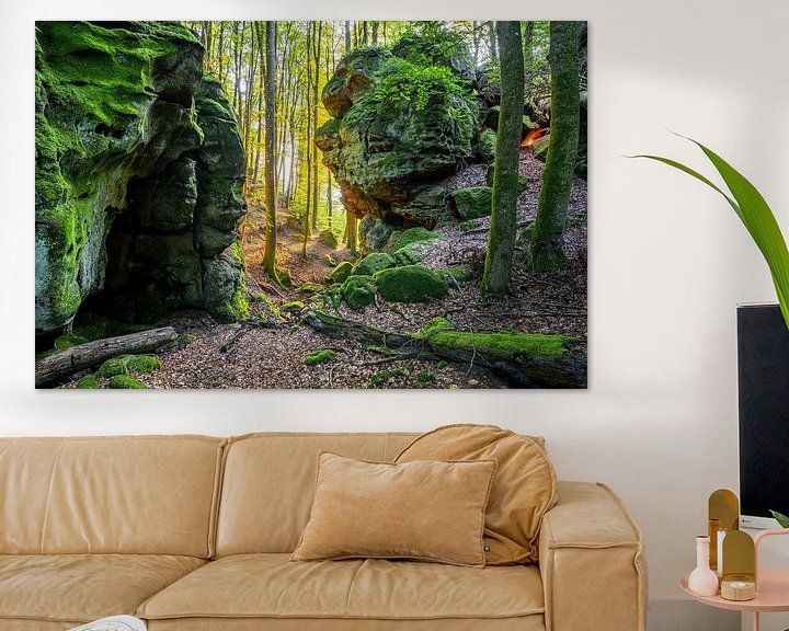 Wandbild Sagenhafte Eifel - Teufelsschlucht