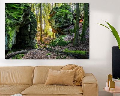 Wandbild Sagenhafte Eifel - Teufelsschlucht