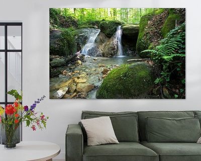 Wandbild Sagenhafte Eifel - Im Hällbachtal