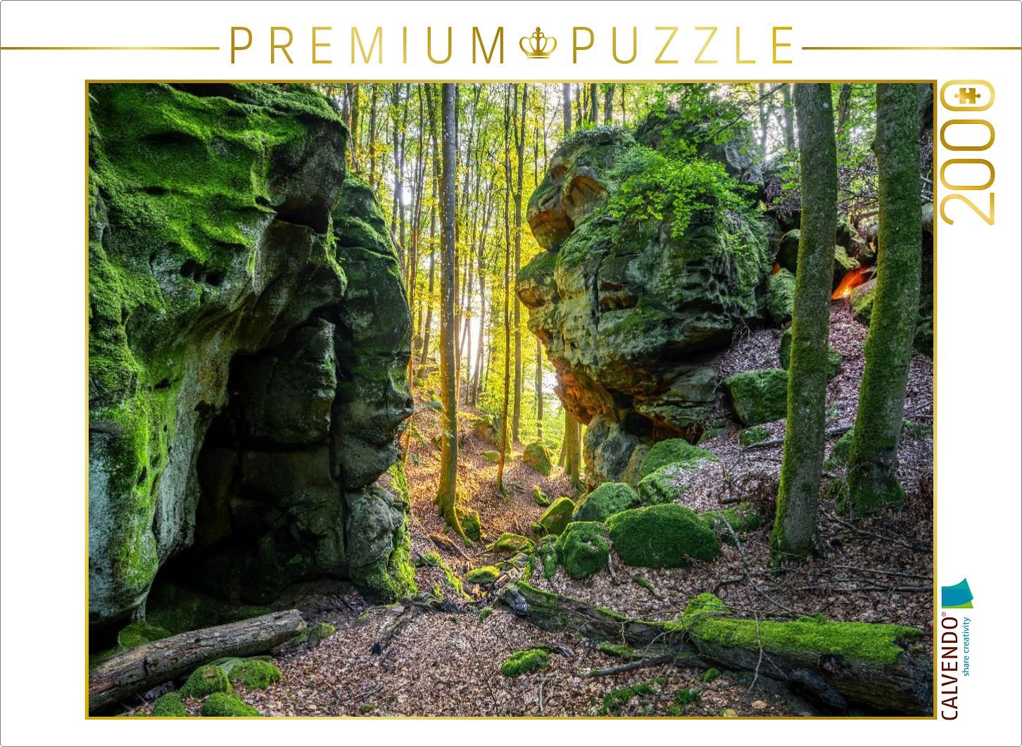 Puzzle Eifel - Teufelsschlucht in der Südeifel
