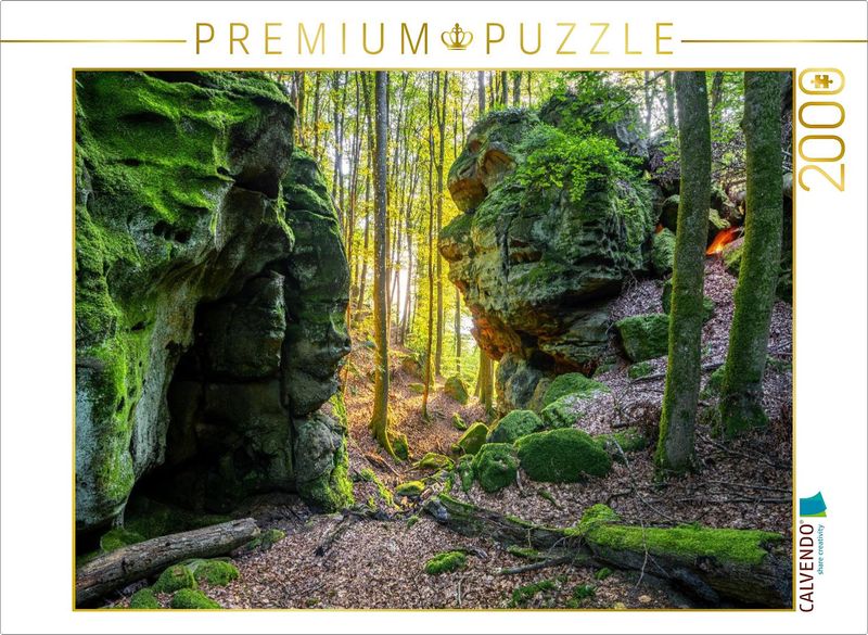 Puzzle Eifel - Teufelsschlucht in der Südeifel
