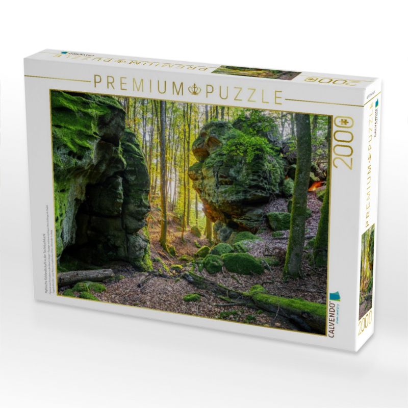 Puzzle Eifel - Teufelsschlucht in der Südeifel