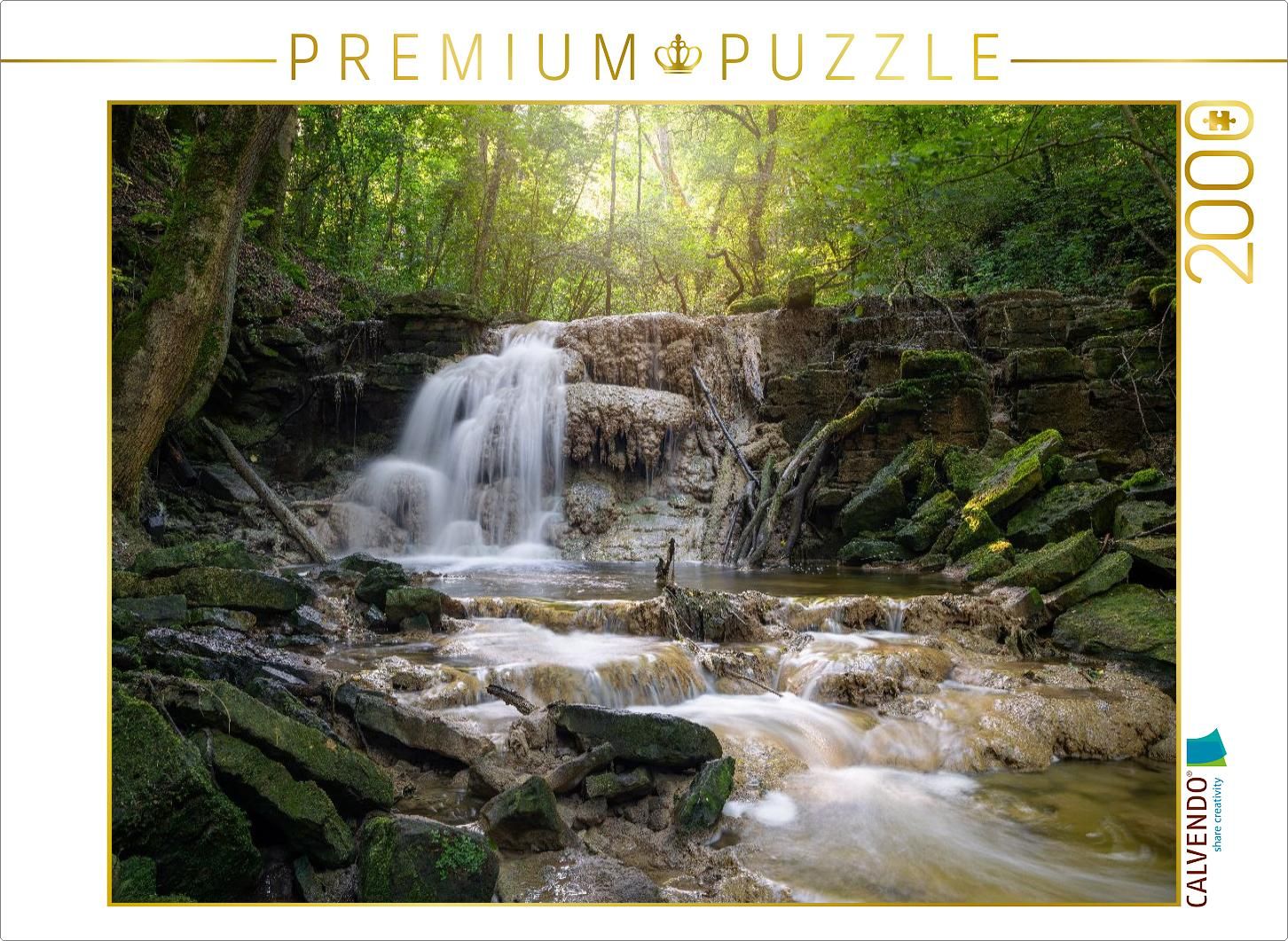 Puzzle Eifel - Wasserfall am Albach