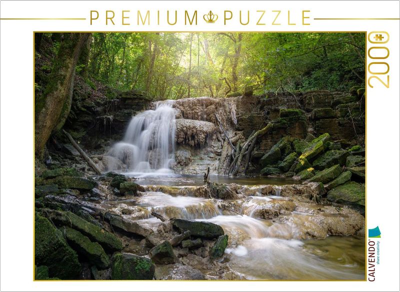 Puzzle Eifel - Wasserfall am Albach