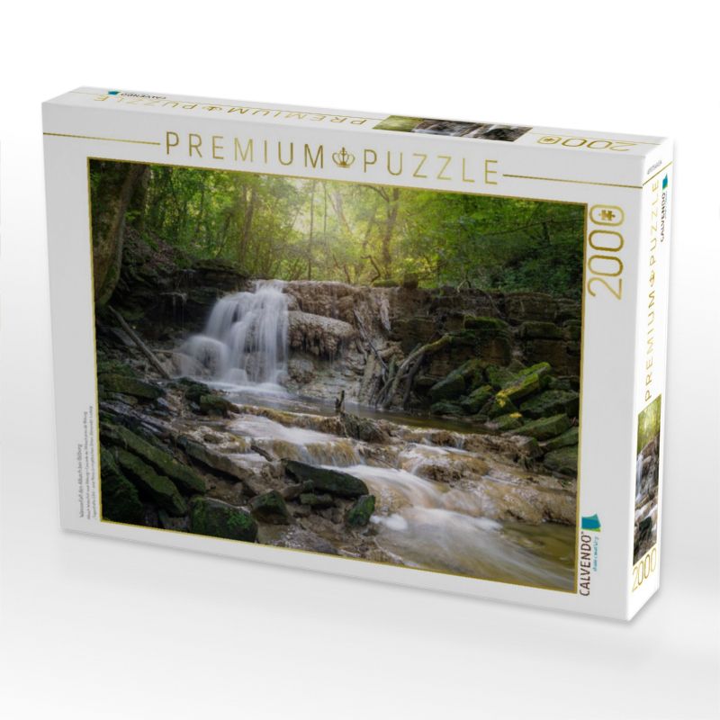 Puzzle Eifel - Wasserfall am Albach