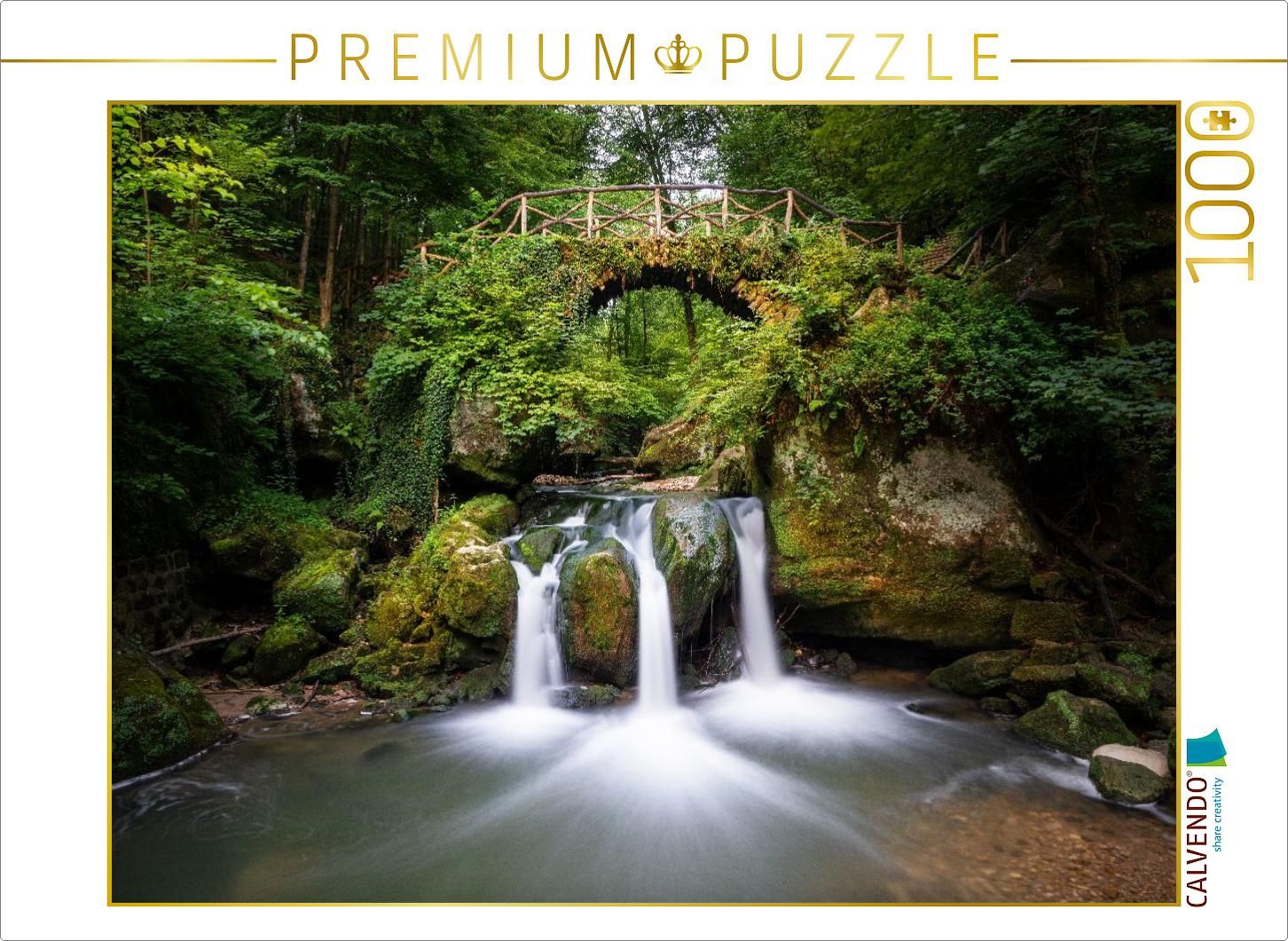 Puzzle Eifel - Schiessentümpel in der Luxemburger Schweiz