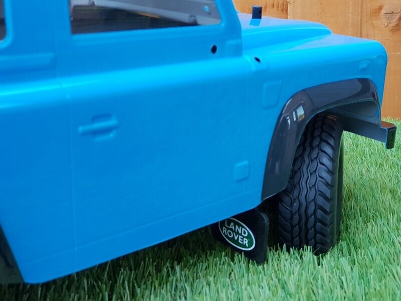 Tamiya CC-02 Defender 90 Front mud flap Kit 2