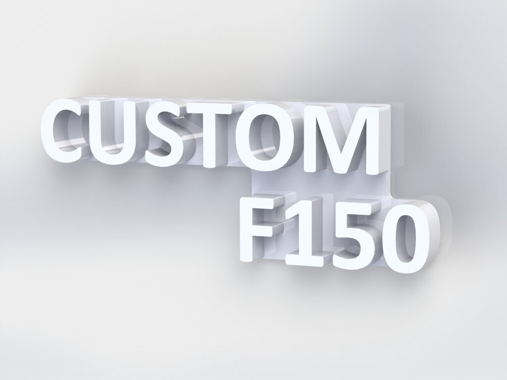 Tamiya F150 Ranger XLT Side Logos
