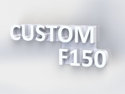 Tamiya F150 Ranger XLT Side Logos