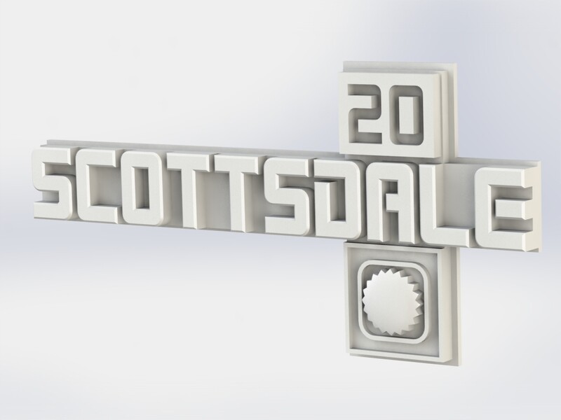 Tamiya Clodbuster Scottsdale 20 Side Logos
