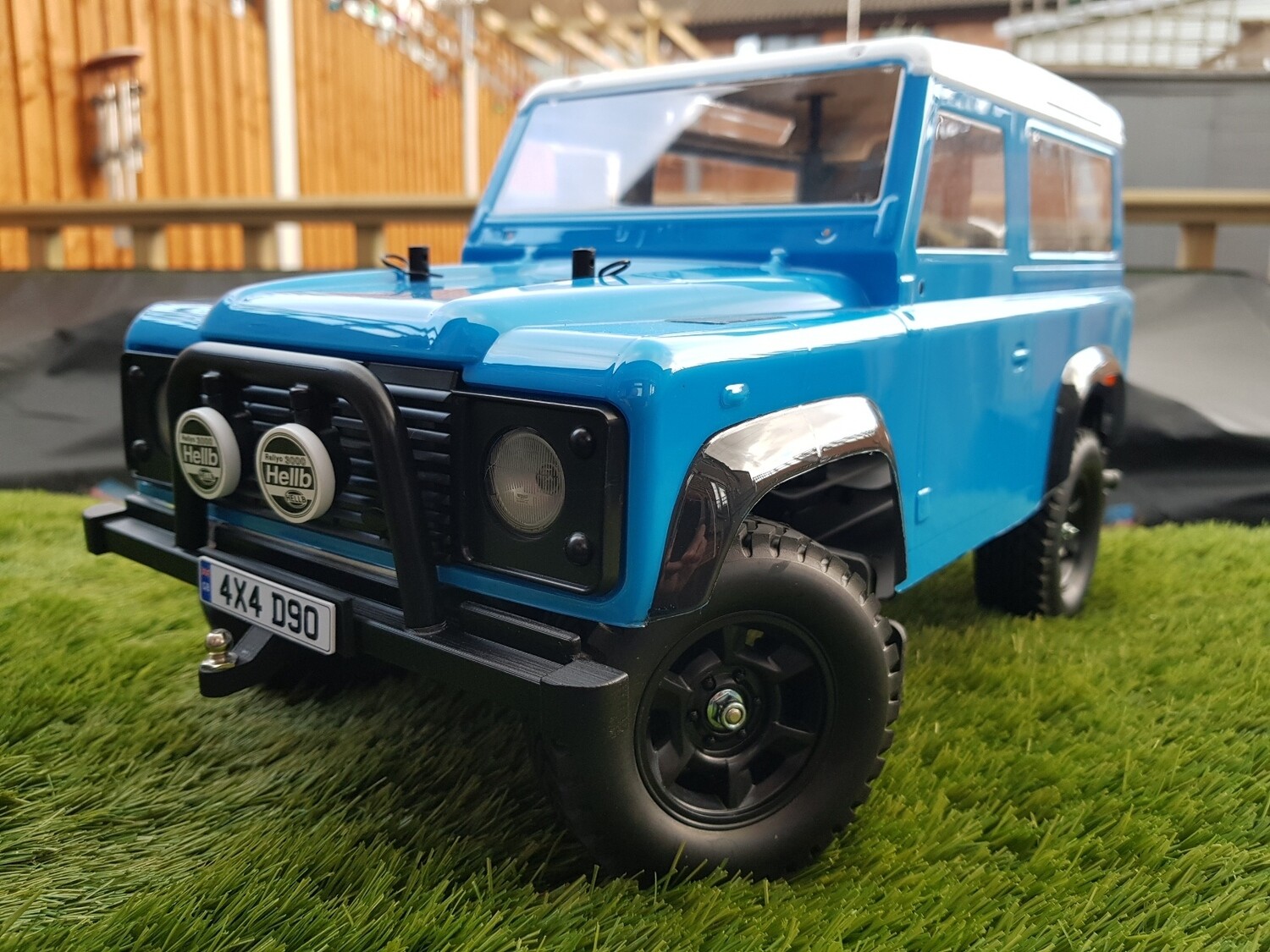 Tamiya Defender 90 Front Bumper Type 2.