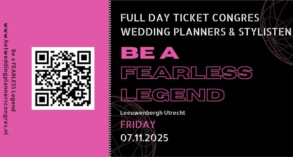 Be a FEARLESS Legend | 7 november 2025 | FULL DAY TICKET