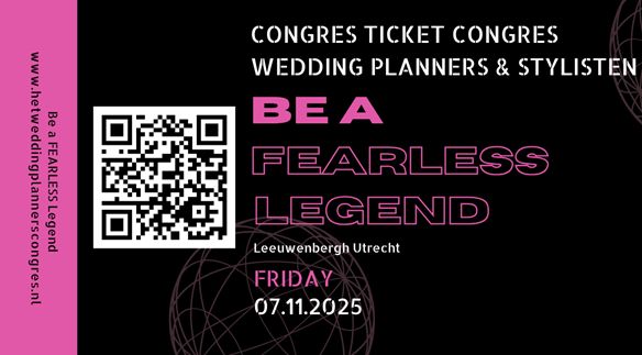 Be a FEARLESS Legend | 7 november 2025 | CONGRES TICKET