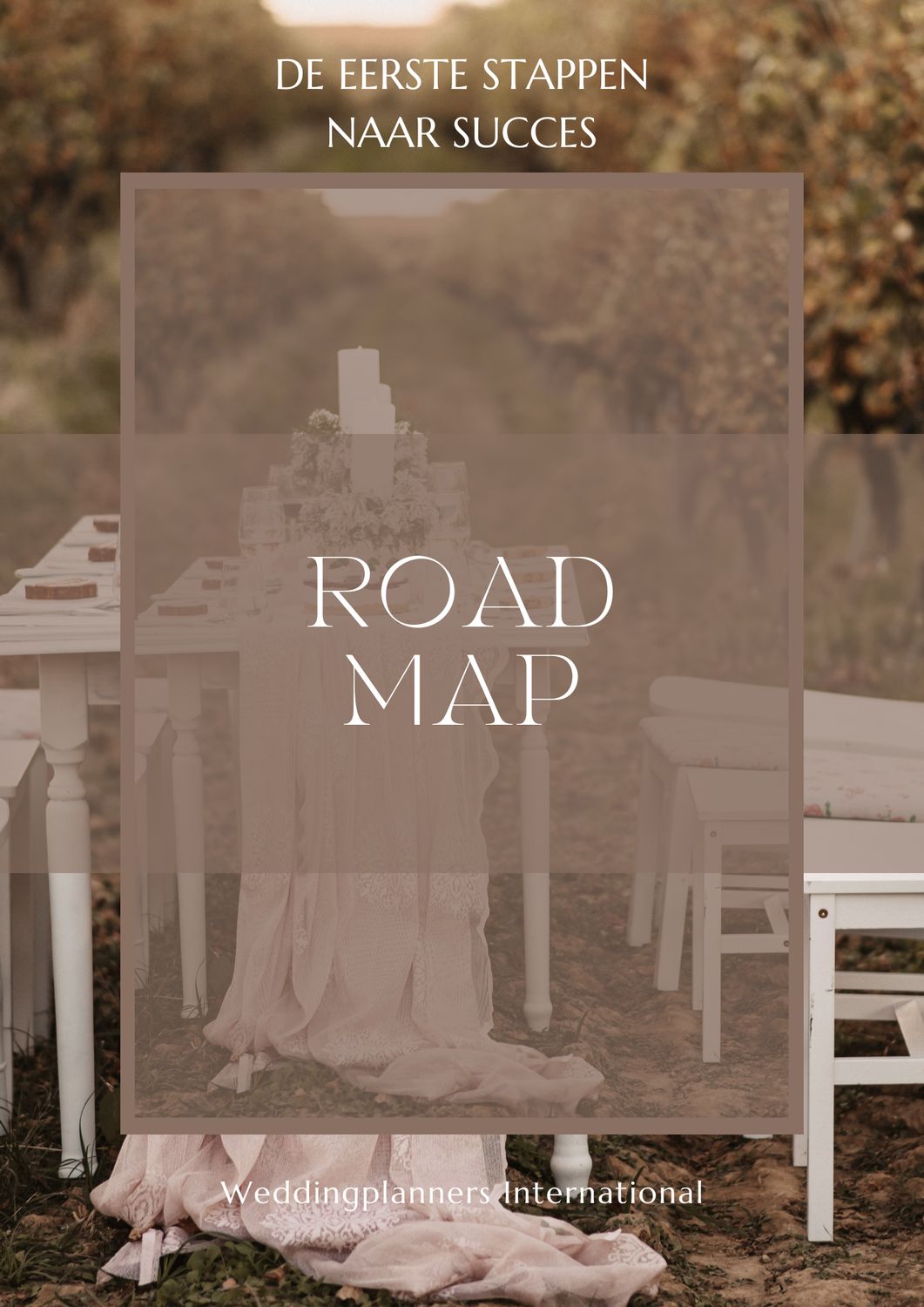 Jouw ROADMAP naar Wedding Planner