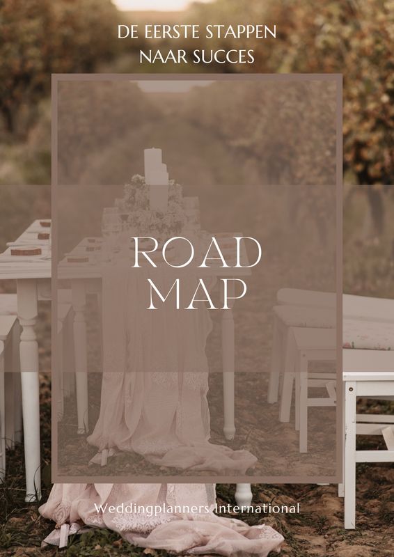 Jouw ROADMAP naar Wedding Planner