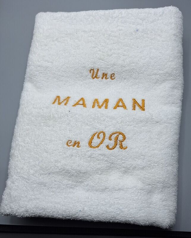 Drap de bain/ serviette personnalisable