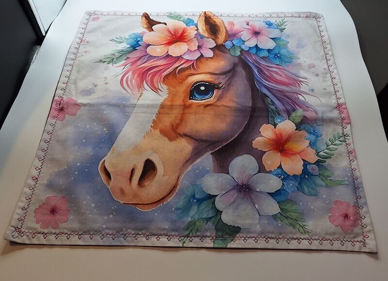 Taie d'oreiller cheval