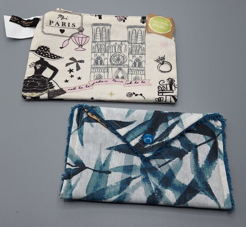 Kit voyage nomade, pochette à savon
