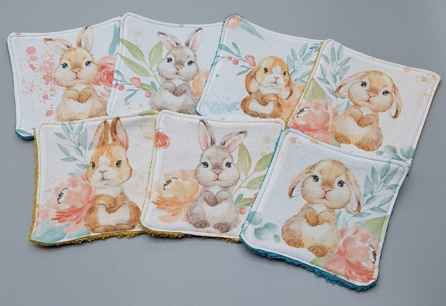 Lingettes semainier, lapin