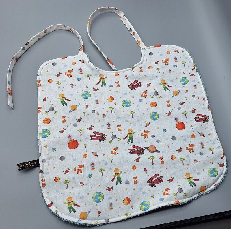 bavoir premier age, petit prince