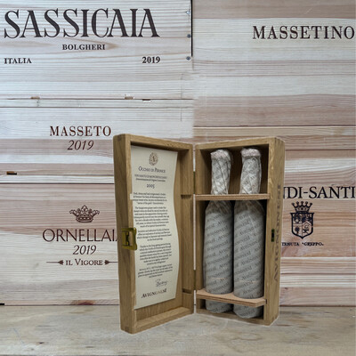 Vin Santo Doc  " Occhio di Pernice "  2005 Avignonesi  cl 10  in Cassetta di legno 2 bottilgie