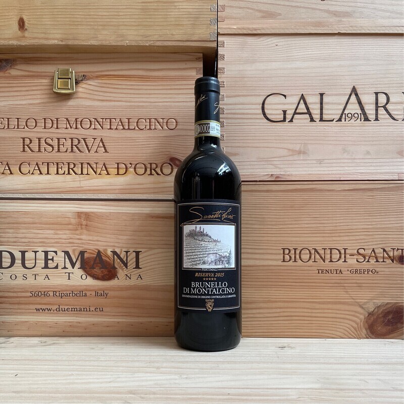 Brunello di Montalcino Riserva 2015  " Pertimali " Livio Sassetti