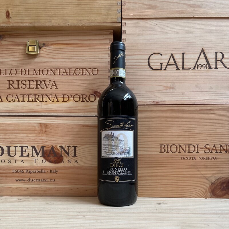 Brunello di Montalcino 2007 edizione 10 anni " Pertimali" Livio  Sassetti
