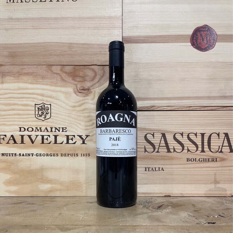 Barbaresco " Paje " Roagna 2018
