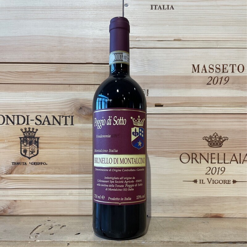Brunello di Montalcino Poggio di Sotto 2018