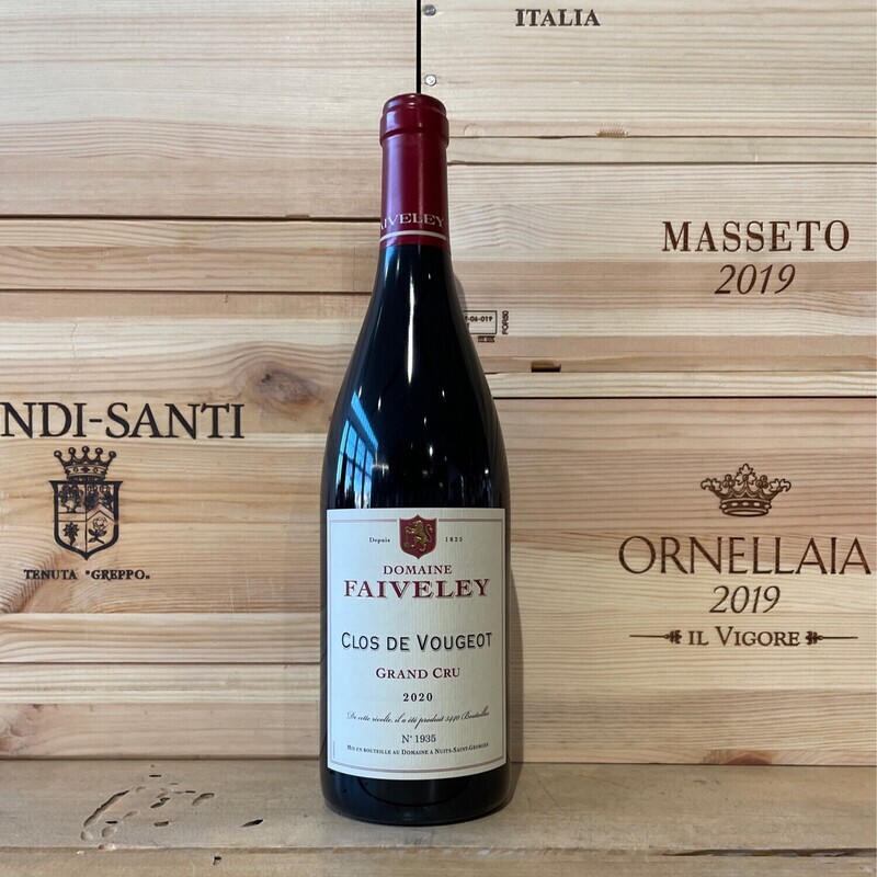 Pinot Noir  " Clos de Vougeot Grand cru "   joseph Faiveley  2020