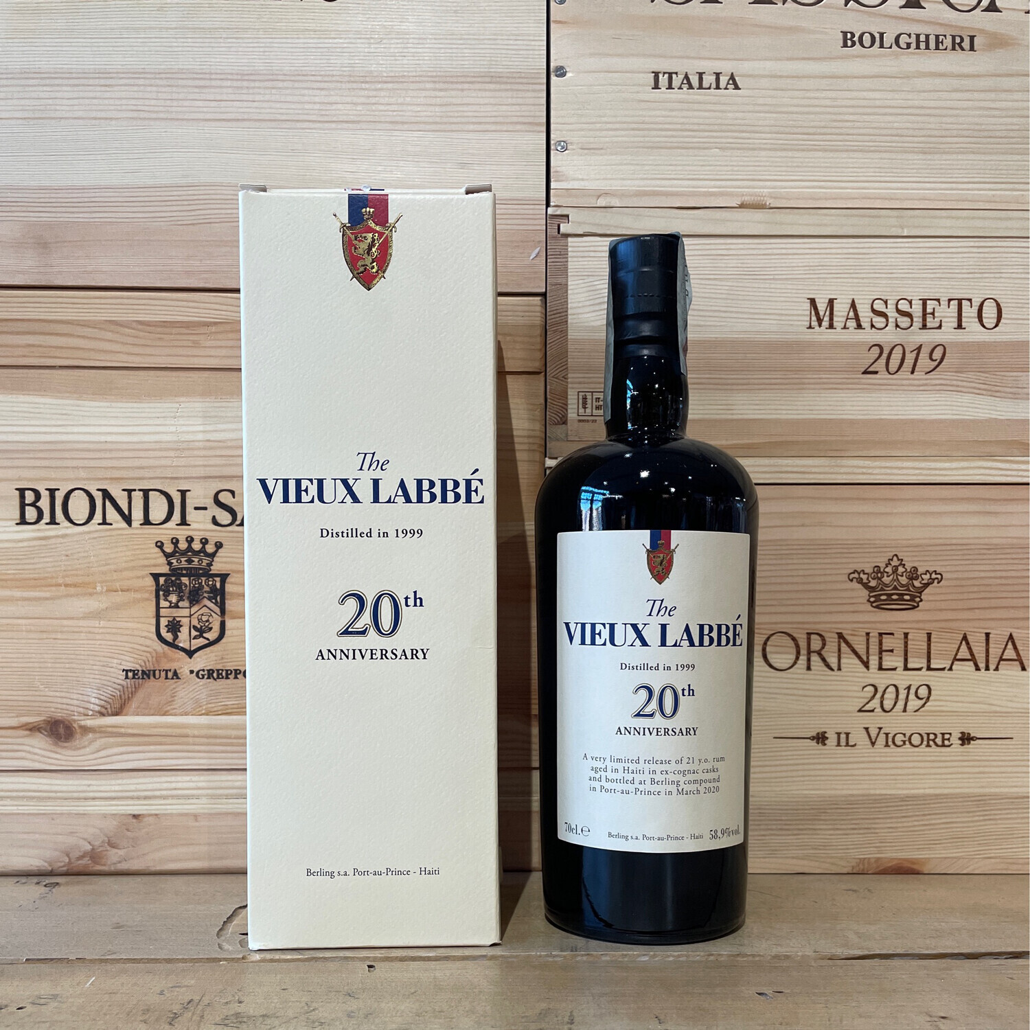 Rum Le Vieux Labbè 20th anniversary Velier