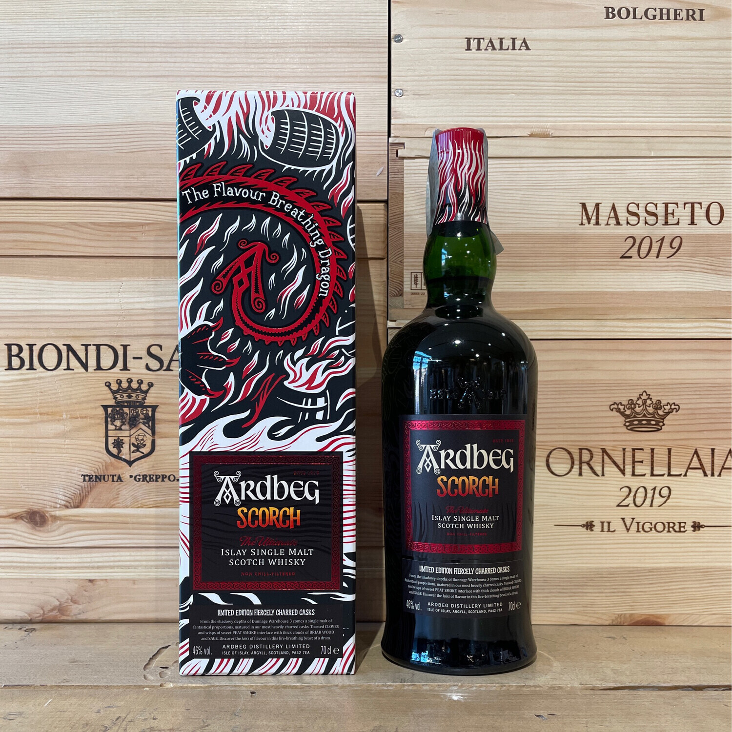 Single Malt Scotch Whisky "Scorch " limited edition 2021  Ardbeg