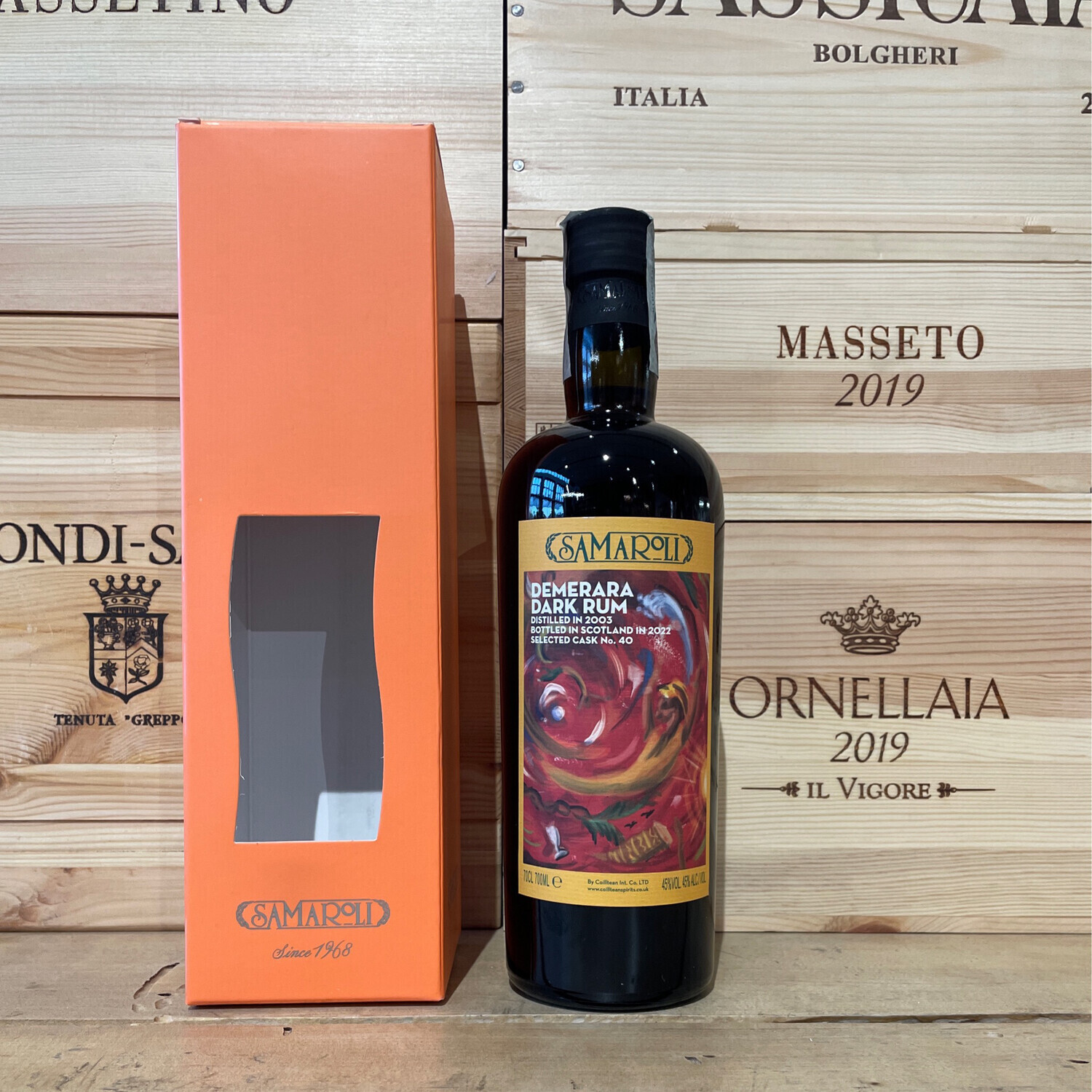 Dark Rum “Demerara” 2003  edition 2022 - Samaroli