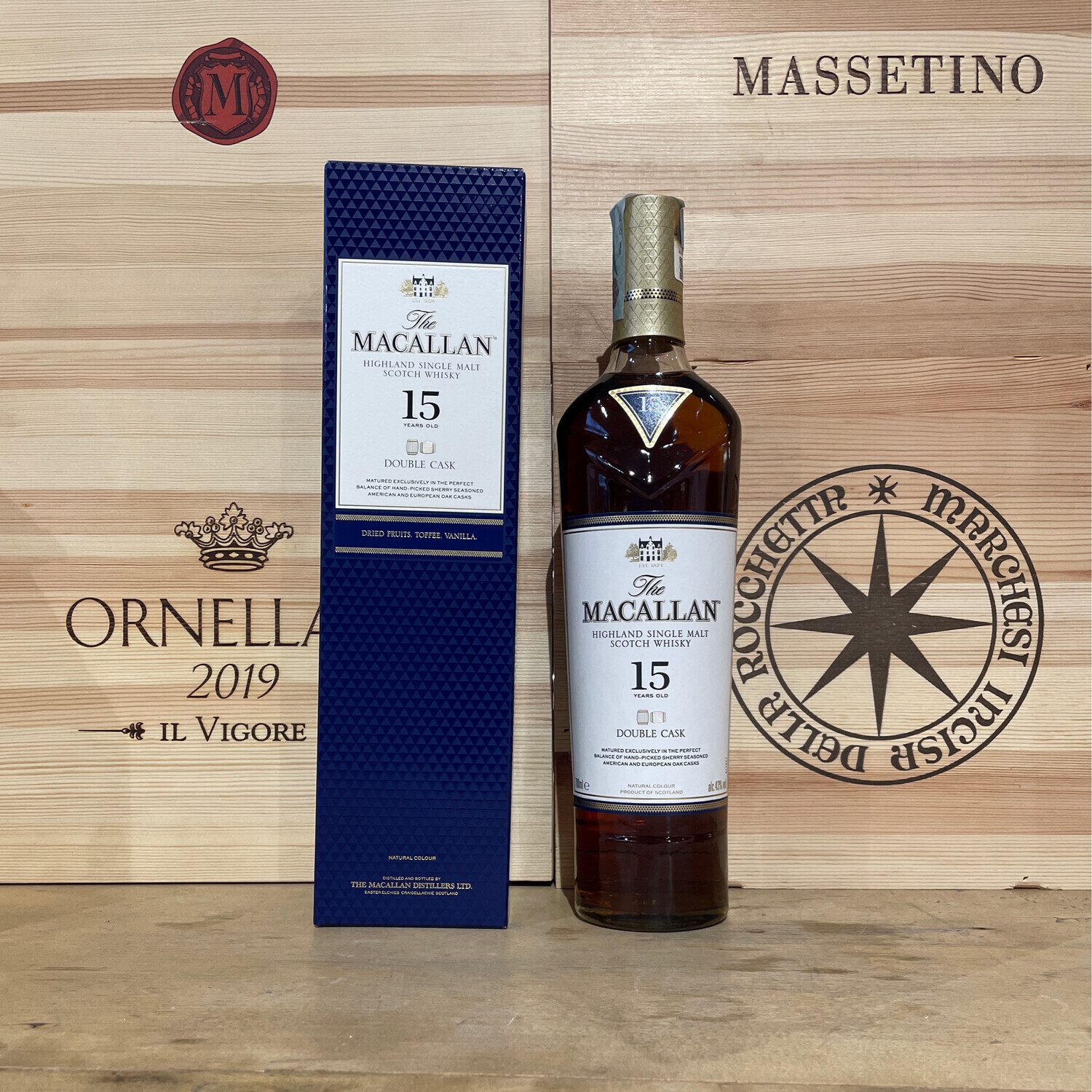 Single Malt Scotch Whisky The Macallan 15 Y.O Double Cask