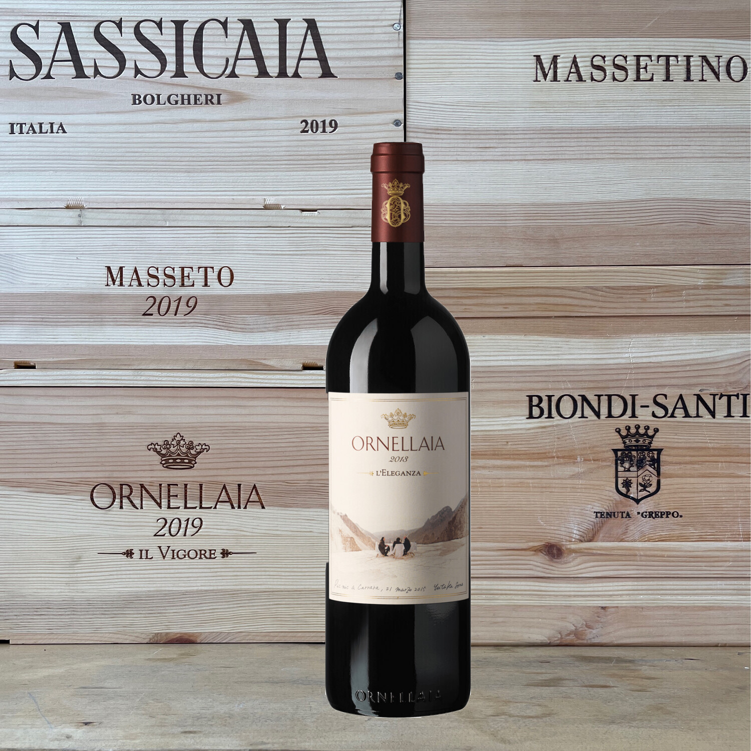 Ornellaia "L'eleganza" 2013 Magnum 1,5 lt in cassetta di legno