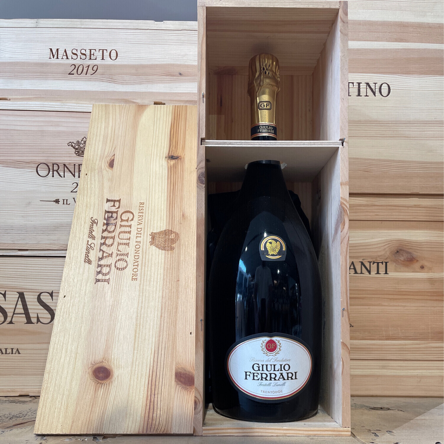 Spumante " Giulio Ferrari " Ferrari  2007  Magnum 1.5 lt