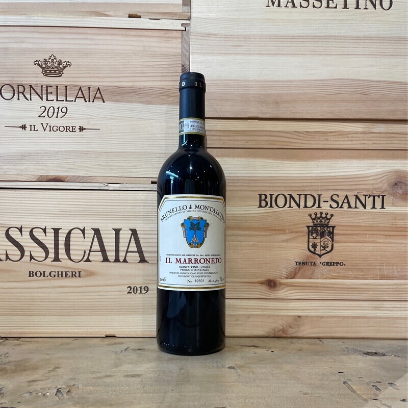 Brunello di Montalcino Il Marroneto 2015