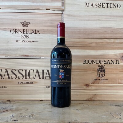 Brunello di Montalcino Biondi Santi riserva 2013