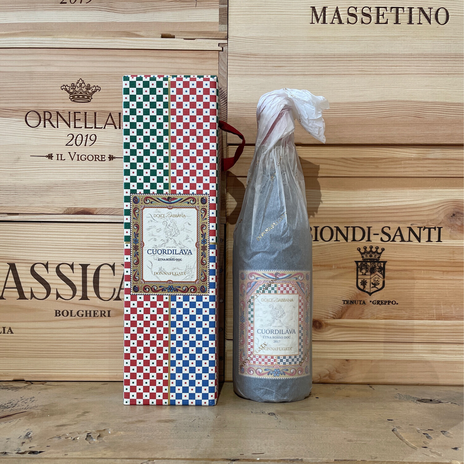 Etna Rosso Donnafugata " Cuordilava " Dolce & Gabbana limited edition