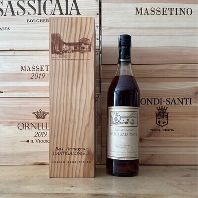 Armagnac Dartigalongue 1962 in astuccio , no Legno Armagnac Dartigalongue 1962 in astuccio , no Legno